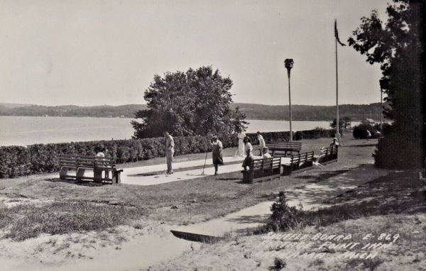 Portage Point Resort (Portage Point Inn) - Vintage Postcard